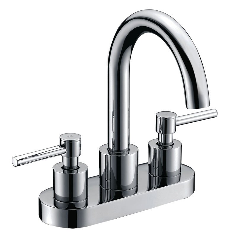 Cadell Centerset Three Hole Bathroom Faucet Reviews Wayfair Ca   Centerset Three Hole Bathroom Faucet 